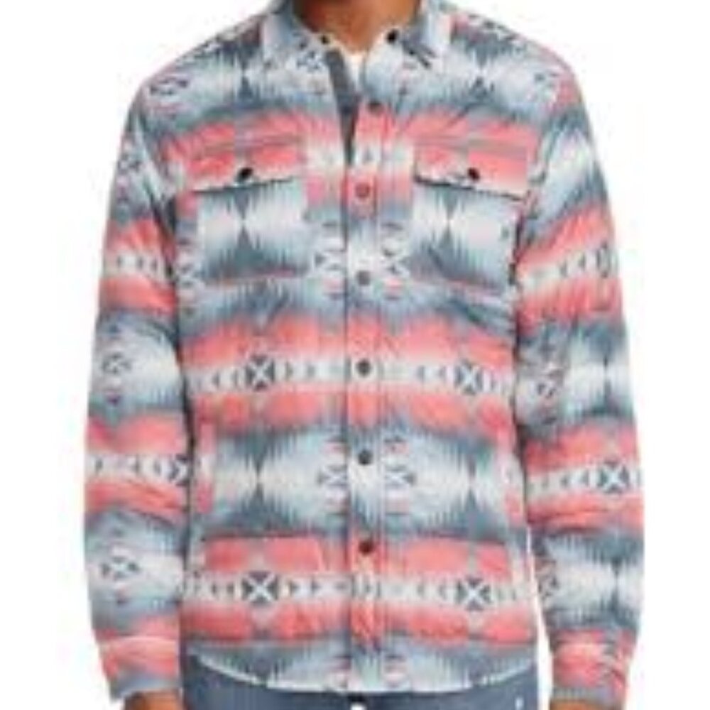 Faherty Mens Shirt Jacket L